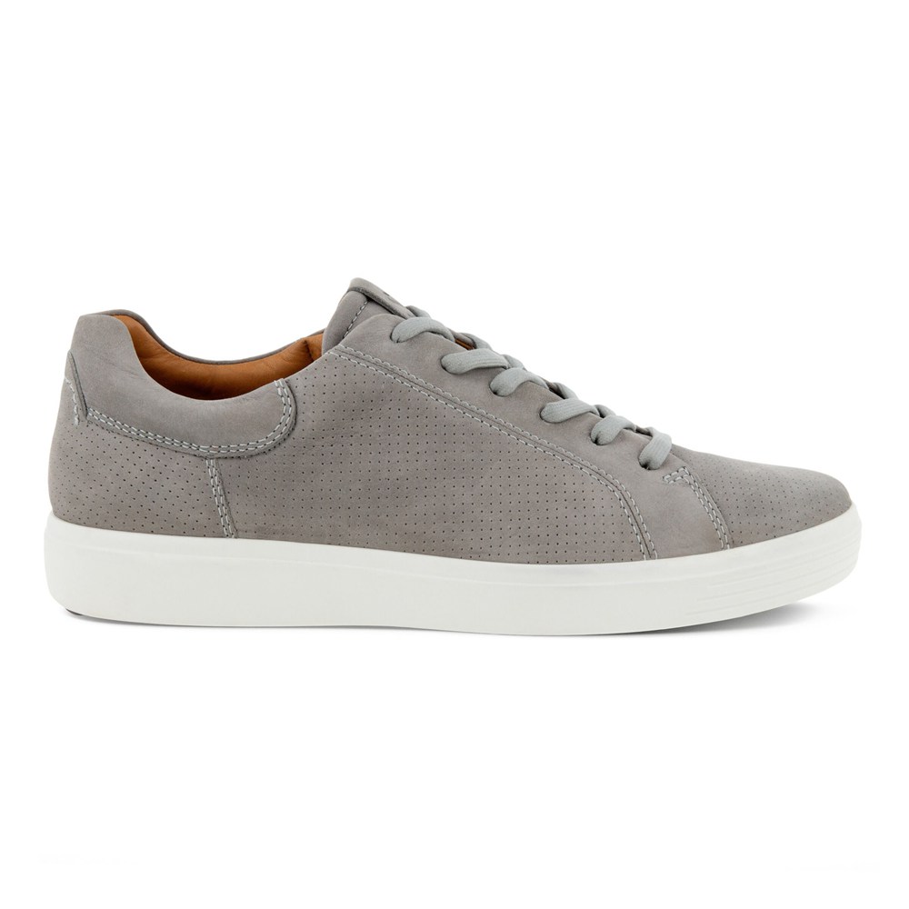 ECCO Mens Sneakers Grey - Soft 7 Lace-Up - LHN-793150